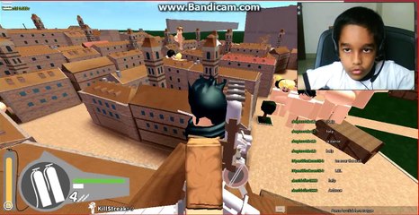Roblox Attack On Titan Downfall ||| FUN PLAY ||| gameplay ||| Hrithik