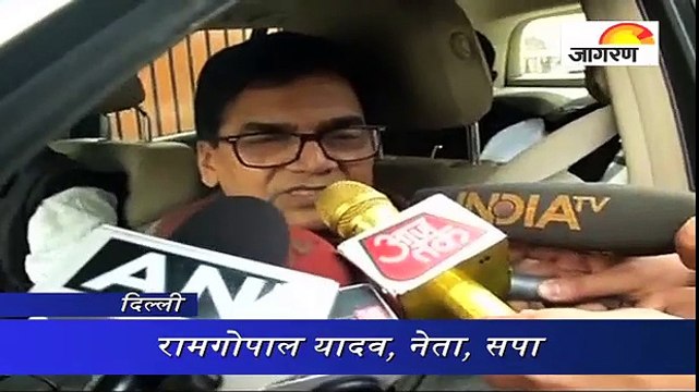 चुनाव आयोग से मिले रामगोपाल, कहा- चुनाव चिन्ह पर जल्द करें फैसला