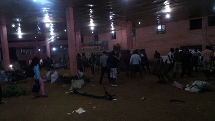 Bagarre dans une gare routière