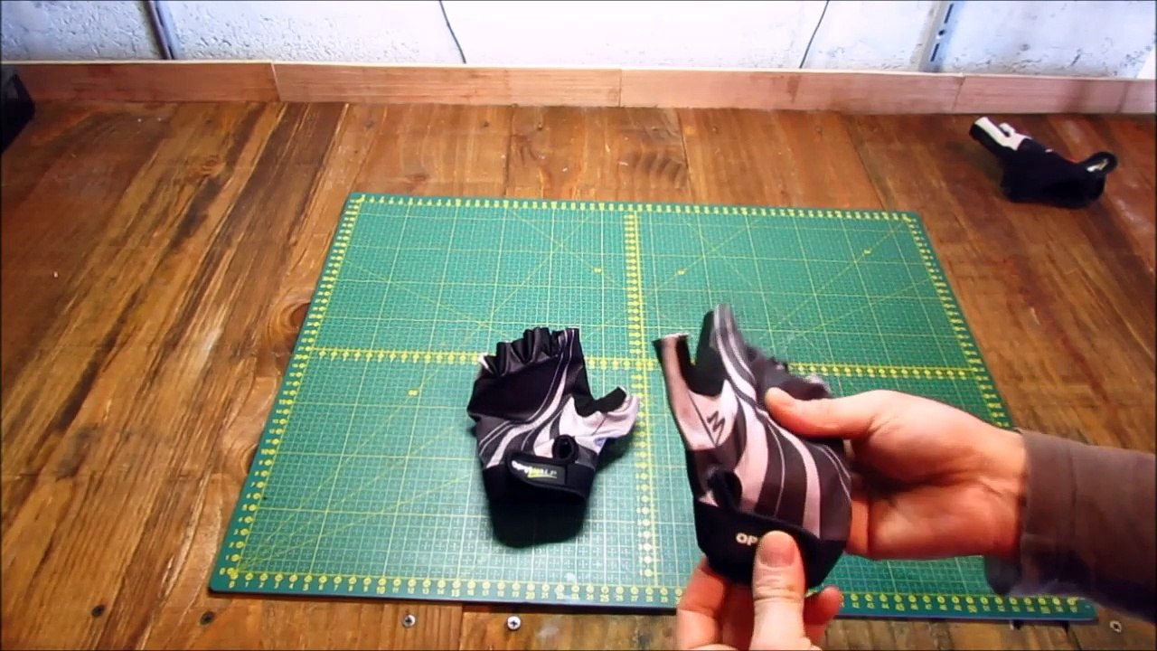 Paire de gants courts cycliste junior Optim'Alp - Accessoire protection cycliste