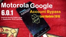 Motorola google account bypass android 6.0.1