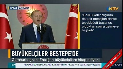 Cumhurbaşkanı Erdoğan'dan sert FETÖ mesajı