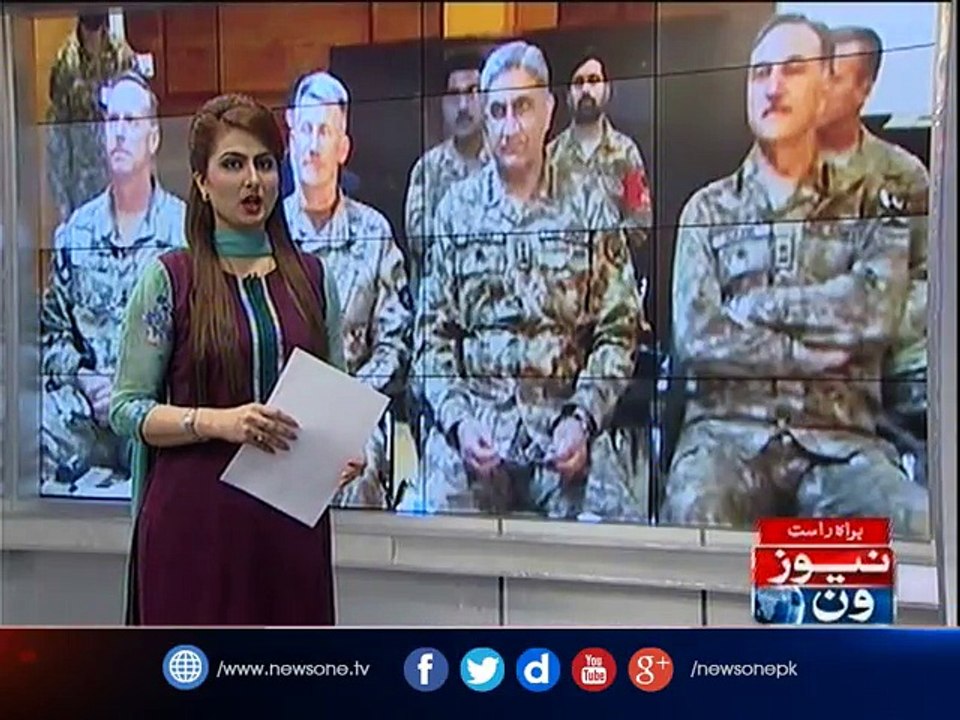 Commander US Forces in Afghanistan calls on COAS Gen Bajwa
