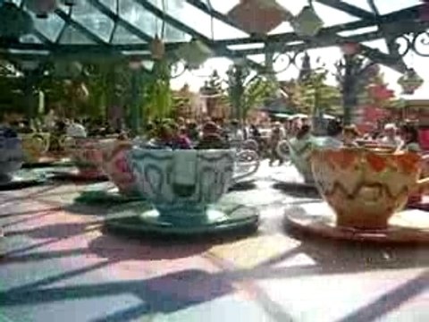 les tasses chez Disney
