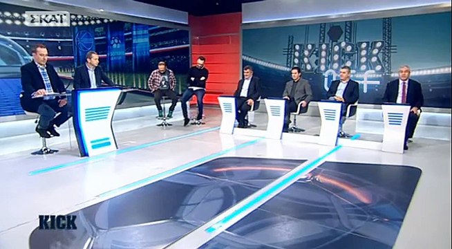 2η Πλατανιάς-ΑΕΛ 3-2 2016-17 Επίμαχες φάσεις (Kick off-Σκάι)