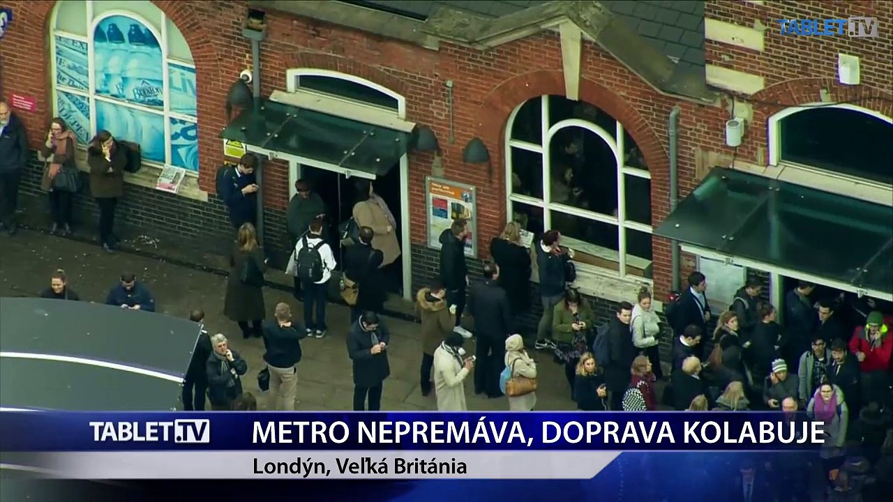 Štrajk zamestnancov metra narušil dopravu v Londýne