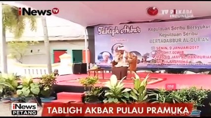 Para Ulama Hadiri Tabligh Akbar di Pulau Pramuka