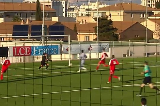 Coupe Gambardella - OM 6-0 Cannes : le but de Gent Dinaj (36e)