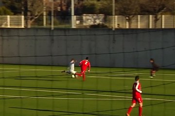 Coupe Gambardella - OM 6-0 Cannes : le but Yusuf Sari (54e)