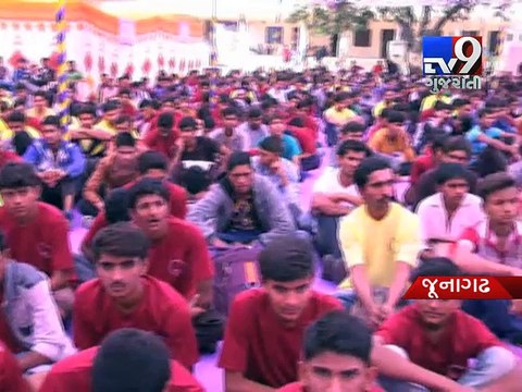 Over 1000 youths participated in Girnar mountain climbing competition - Tv9