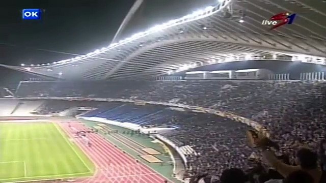 Σαν σήμερα, το 2005, η ΑΕΚ μπροστά σε 50.000 λαού κέρδιζε τον Παναθηναϊκό 1-0 με γκολ του Λυμπερόπουλου