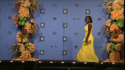 Viola Davis - Golden Globes 2017 - Full Backstage Interview