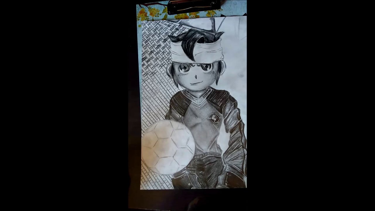 Desenhando Mamoru Endou