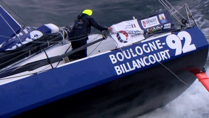 J64 : Retour en images sur l'arrivée de Stéphane Le Diraison à Melbourne / Vendée Globe