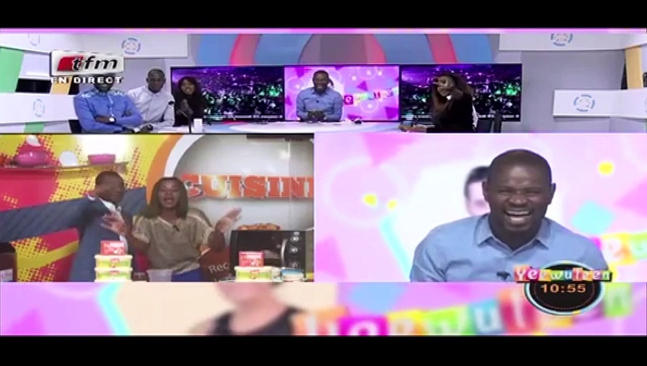 YOUSSOU NDOUR SURPREND LE PLATEAU DE YEEWU LEEN - 09 Janvier 2016