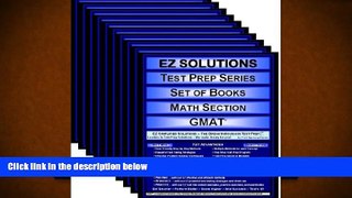 Read Book EZ Solutions - Test Prep Series - Set of Books - Math Section - GMAT (9 Premium Books)