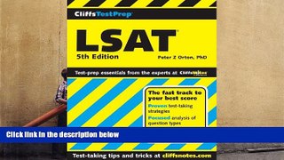 Read Book CliffsTestPrep LSAT, 5th Edition Peter Z Orton  For Ipad