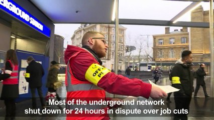 Tube strike hits millions of Londoners