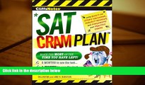 Read Book CliffsNotes SAT Cram Plan (Cliffsnotes Cram Plan) Jane R. Burstein  For Online