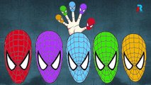 Spider-Man Colors Song | Spider Man Finger Family Songs | Spider Man Compilation kids Song