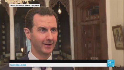 Bachar al-Assad :  "Il n'y a pas de guerre juste, même si les raisons sont bonnes"