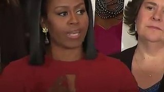 Michelle Obama in emotional final speech