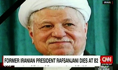 Former Iranian President Rafsangani dies at 82 CNN report
