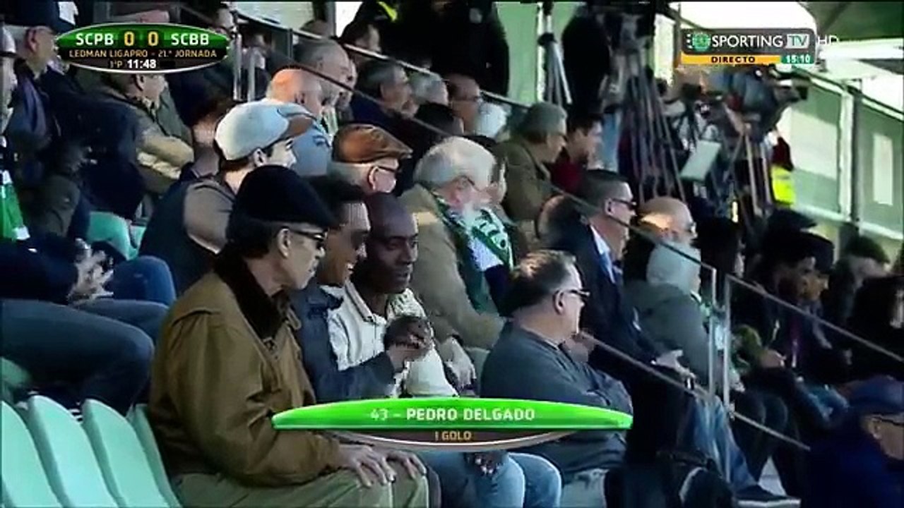 Sp. Braga B marca enquanto sportinguistas festejavam... golo