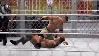 John Cena vs Randy Orton Hell in a Cell 2014 Match