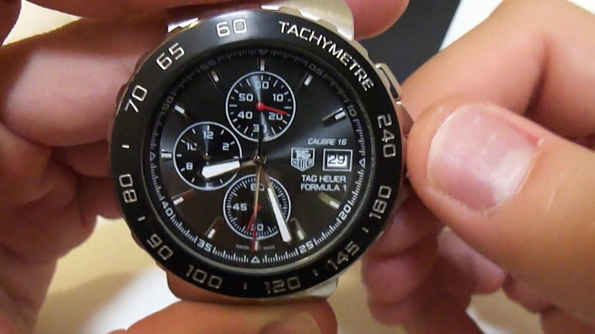 Tag Heuer Calibre 16 Formula 1 Replica Watch video Dailymotion