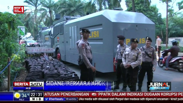 Polres Jaksel Rapat Pengamanan Sidang Ahok