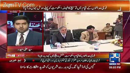 Ali Haider Analysis On Miliitary Courts Extension..