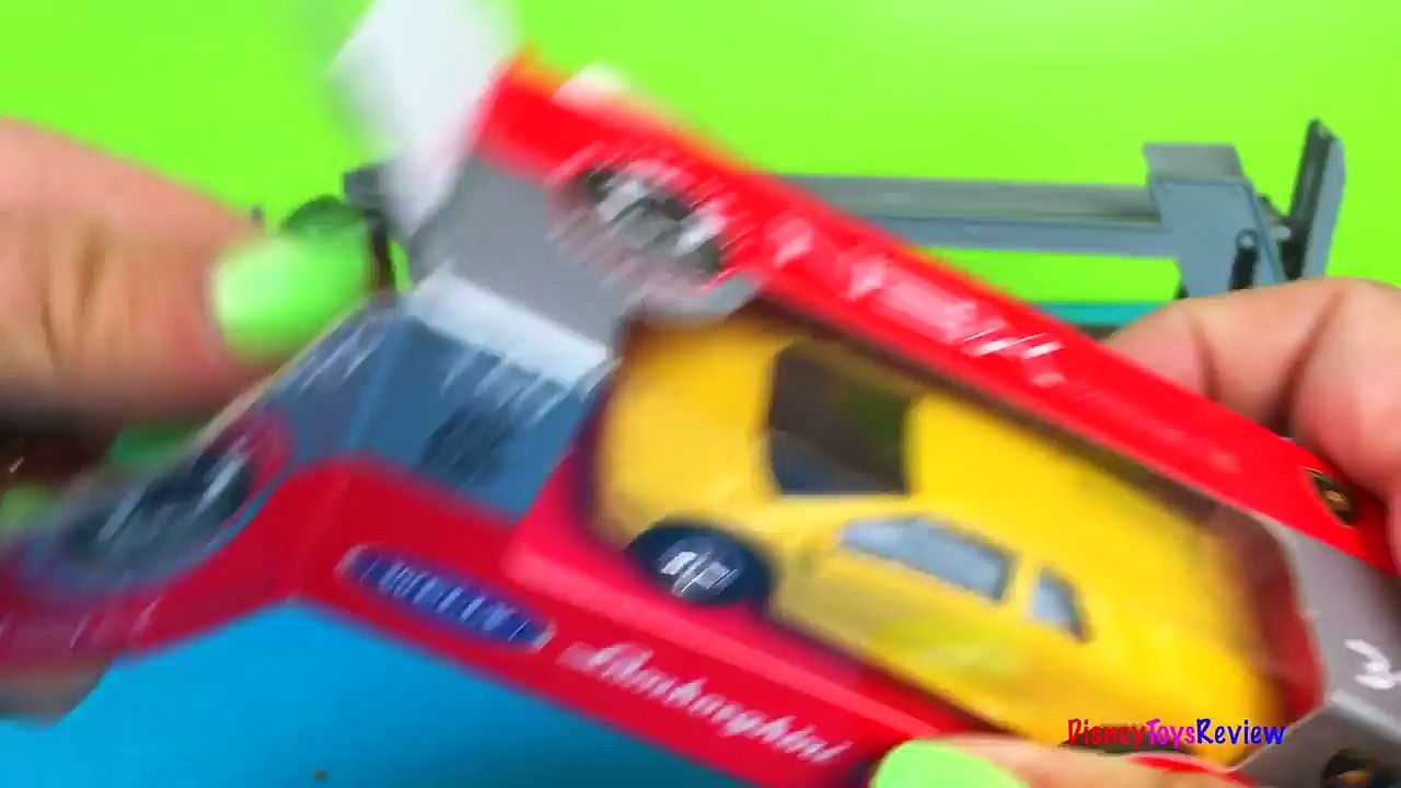 Welly Lamborghini DieCast Racing Car Disney Cars Mac Truck Lightning McQueeen Piston Cup Winner