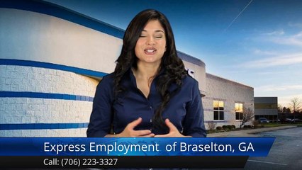 Express Employment Professionals of Braselton, GA Receive 5 star Rating from Gabrielle W.