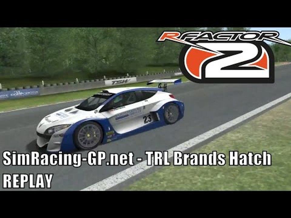 rFactor 2 |  REPLAY TRL League Race 1 | Renault Megane 2013 | Brands Hatch GP