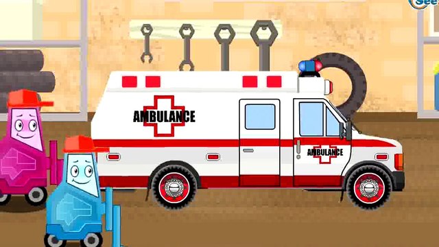 Der Bagger und der Kran | Animation für Kinder | Lernen und bauen | Die große Autos für Ki