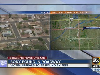 Phoenix police: Body found, investigation underway
