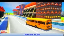 Lightning McQueen Color Spiderman & Esla cartoon action cars-Nursery Rhymes McQueen Songs for Kids