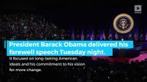 President Obama gives farewell address