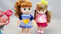 Baby Doll Hair Cut Hairstyles Haircut Makeup Bath Time Play Doh Toy Surprise YouTube