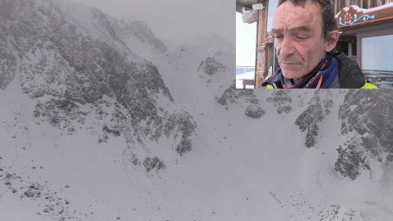 Avalanche de Valfréjus : un pisteur-secouriste de la station témoigne...