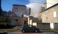 VIDEO - Incendie à Hayange : les sapeurs-pompiers à...