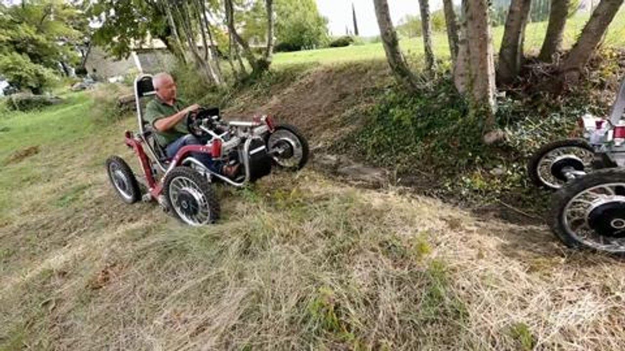 Allan : suand la voiture-araignee fait le buzz ...