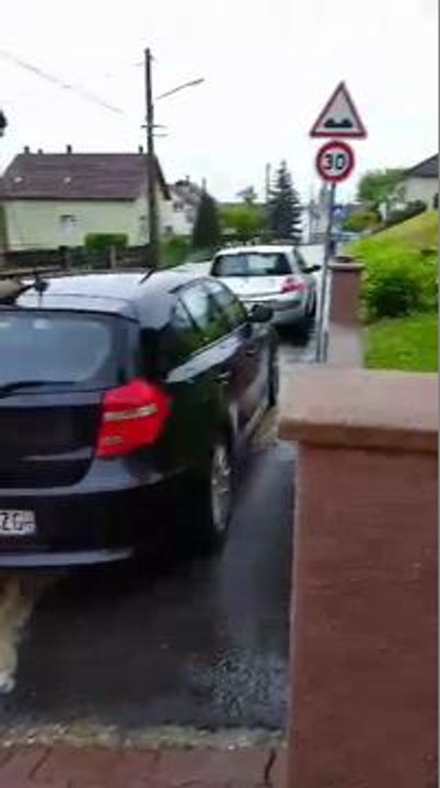 VIDEO. L'eau a envahi les rues de Sarrebourg-Hoff samedi matin...
