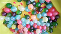 Lot Learn Colours Wet Balloons TOP Finger Colors Water Balloon Song Nursery Compilation