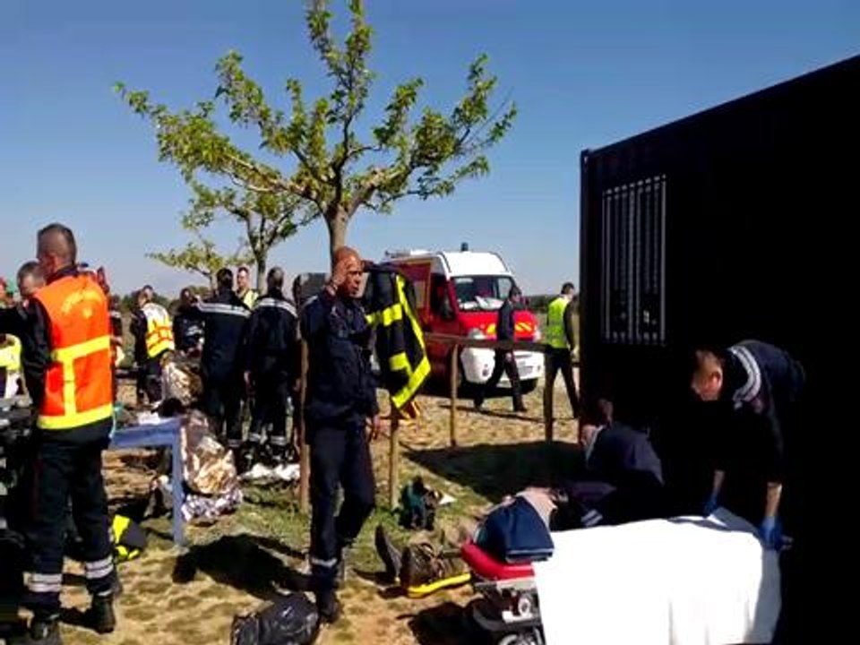 Aerodrome : l'exercice de securite civile mobilise deux cents...