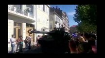 La ceremonie du 14 juillet rassemble les foules...