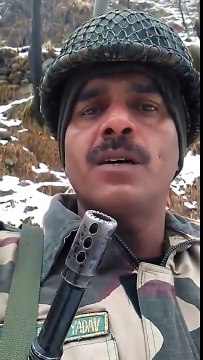 Indian border security force soldier uploads a video from border describing the corruption in indian army