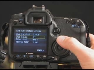 Canon EOS 40D Live View Demonstration