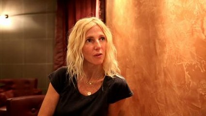 Annecy: Sandrine Kiberlain de passage pour "Je l'adore"...